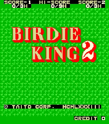 Birdie King 2 screen shot title